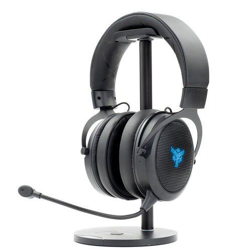 H500W2 Gaming Headphones - 2.4G Wireless - 7 Color LED - Removable Mic - (stand not included)