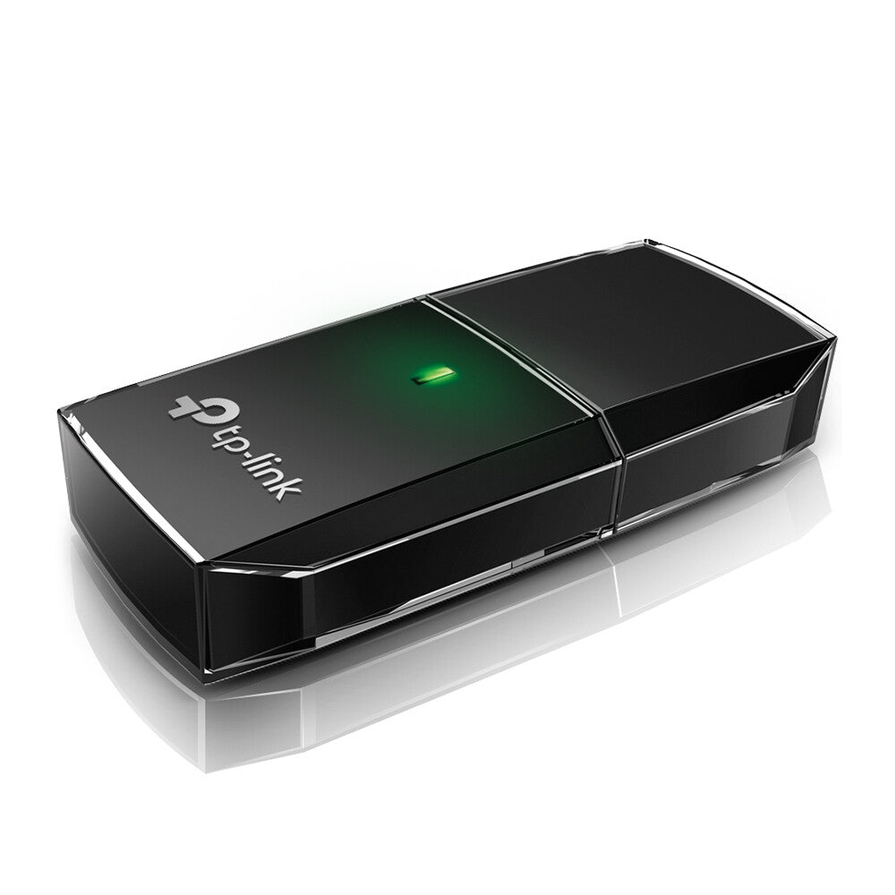 TP-LINK Antenna USB AC600 1T1R-433Mbps at 5GHz + 150Mbps at 2.4GHz- 802.11ac/a/b/g/n- USB 2.0-WPS Button-1 internal antenna