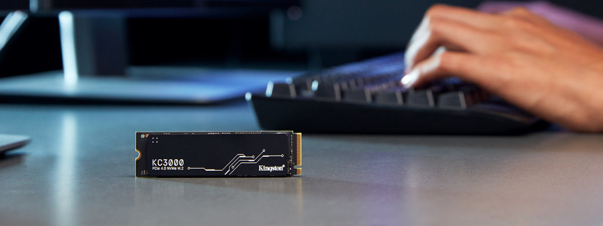 KINGSTON SSD KC3000 - 2TB M.2 PCIe Gen4x4 (R7000 - W6000)