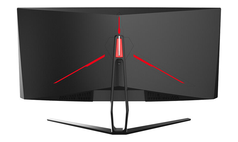 Monitor GGC - 34" CURVED R1500- WQHD 3440x1440 UltraWide- VA- 180Hz- 21:9- 1ms- 2xHDMI- 2xDP- HDR400- Adapt Sync