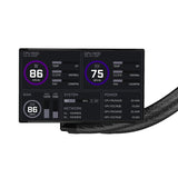 Dissipatore a liquido THERMORA 50B - 360mm- Skt Universale- ARGB PWM fan- LCD 5" con software