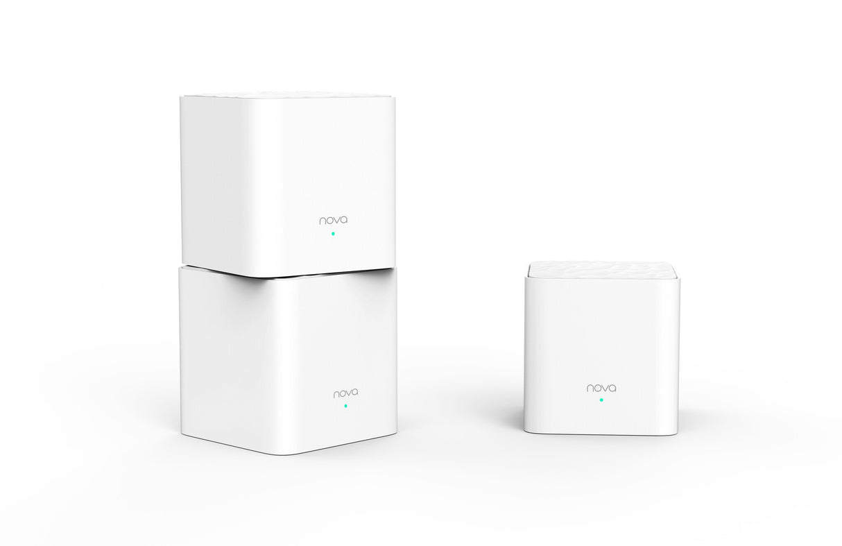 Tenda MESH WIFI nova MW3 3pack - 5GHz 867Mbps- 2.4GHz 300Mbps- 3P Giga LAN- BF &amp; MU-MIMO