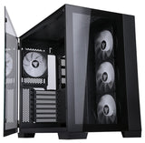 Case DARK CAVE - Gaming Tower- ATX- 4x12cm ARGB fan- 2xUSB3- Type-C- Side &amp; Front Panel Temp Glass