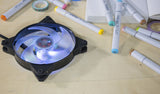 MasterFan Pro 140 Air Flow RGB PACK- ventola 140mm LED- 650 ~ 1500 RPM- 3in1 con controller RGB