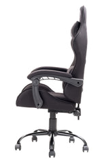 itek Gaming Chair RHOMBUS FF10 - Tessuto- Doppio Cuscino-  Schienale Reclinabile- Nero Nero