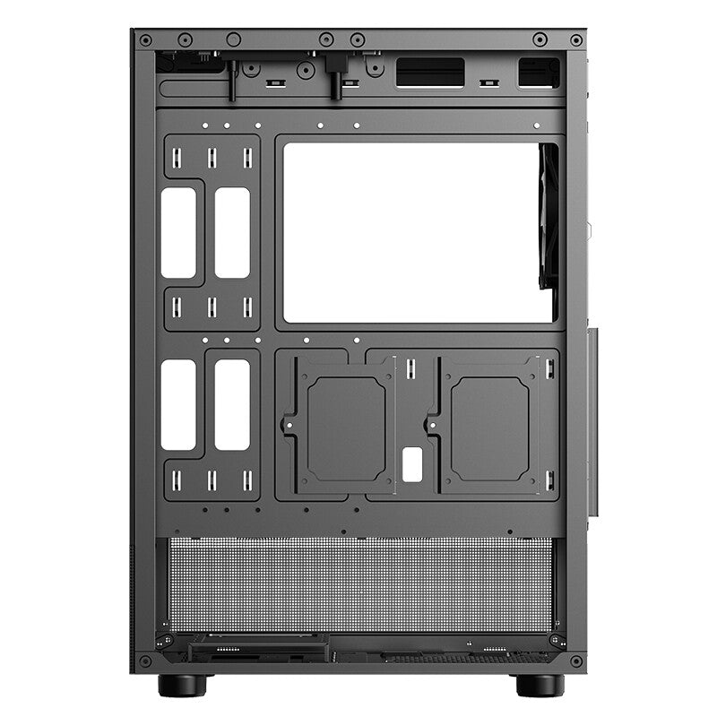 Case SHOWBUI 33B - Gaming Tower ATX- 12cm ARGB fan- USB3- Side & Front Panel Temp Glass