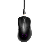 CM Mouse Gaming MM731 Black Matte-HYBRID WIRELESS-Claw&Palm-ABS Plastic Rubber PTFE-PixArt Optical Sensor-6 tasti-fino a19000DPI