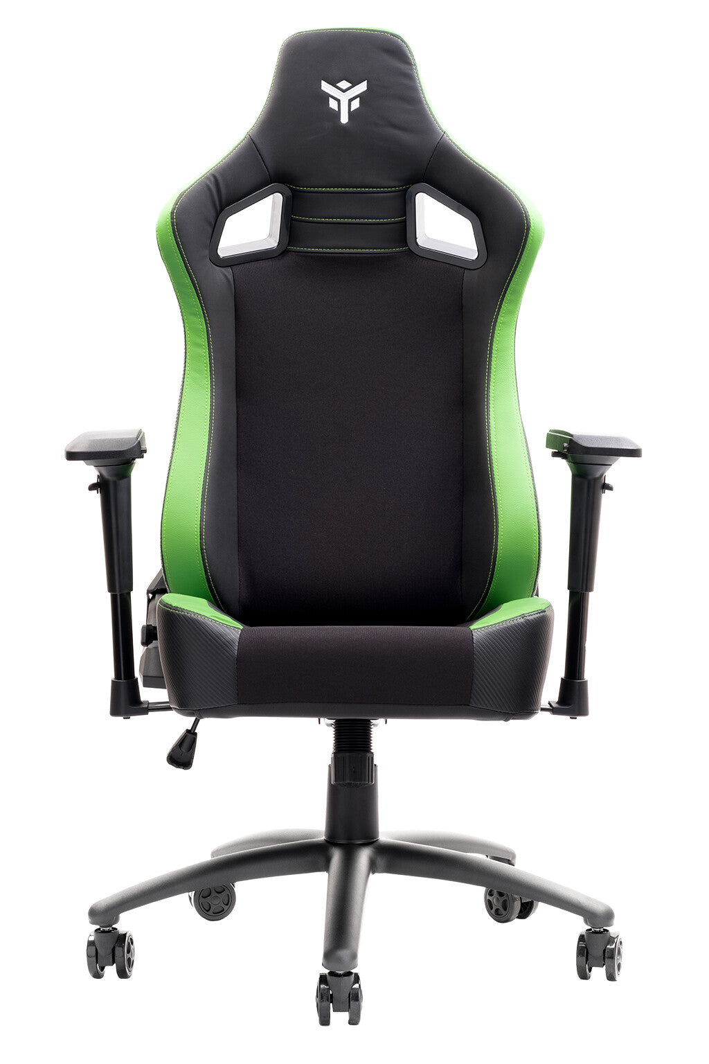 itek Gaming Chair SCOUT PM30 - PVC and Fabric - 4D Armrests - Black Green