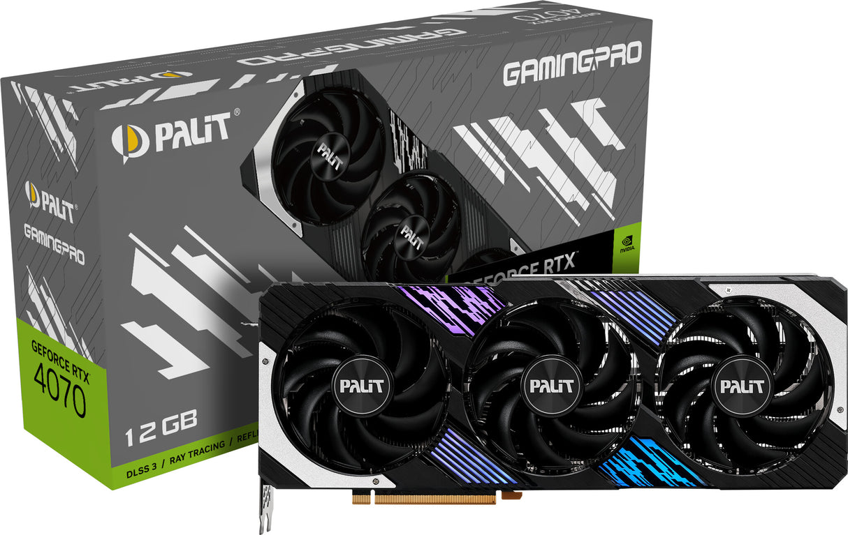 SV Palit GeForce RTX 4070 GamingPro 12GB GDDR6X 192bit 3xDP HDMI