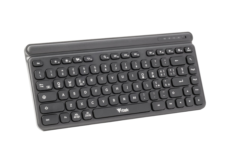 Tastiera iTek DGT W42B - Wireless 2.4G & Bluetooth- Chocolate- 82 tasti