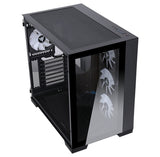 Case DARK CAVE - Gaming Tower- ATX- 4x12cm ARGB fan- 2xUSB3- Type-C- Side &amp; Front Panel Temp Glass