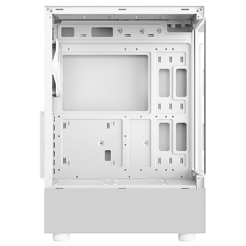 Case SHOWBUI 33W - Gaming Tower ATX- 12cm ARGB fan- USB3- Side & Front Panel Temp Glass- White Edition