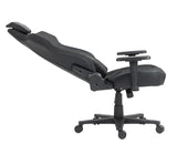 itek Gaming Chair SHUTTLE PM66 - PVC e Tessuto- Braccioli 3D- Nero Nero