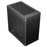 Case PROMESH 35B - Gaming Office Mini Tower mATX- Type-C- 2xUSB3- 3 Lati MESH