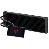 Dissipatore a liquido THERMORA 50B - 360mm- Skt Universale- ARGB PWM fan- LCD 5" con software