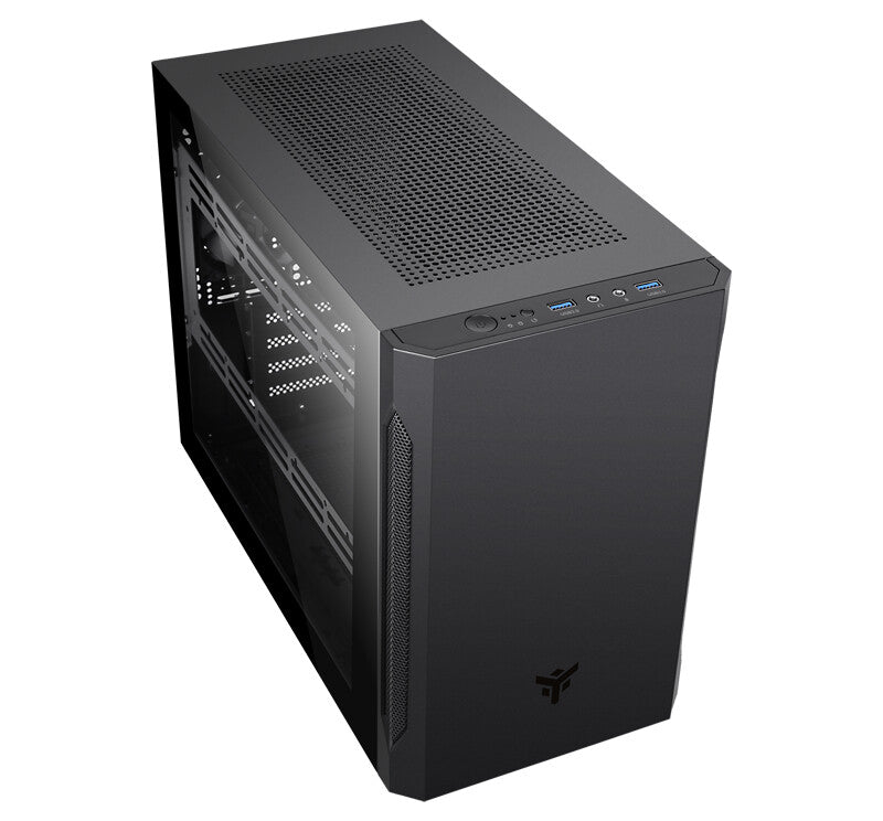 Case EVOKE BRO - New Concept Mini Tower- mATX- Mini ITX- 2xUSB3- 0.8mm- Side Panel Temp Glass