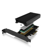 ICY BOX Scheda di estensione PCIe per SSD  M.2 NVMe- PCI-E x4