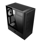 Case VERTIBRA H210 - Gaming Middle Tower- 4x12cm ARGB fan- 2xUSB3- Side Panel Temp Glass