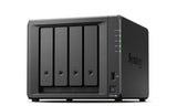 Synology NAS DS923+ 4-Bay 2.5"/3.5"/M.2 SSD/HDD- AMD Ryzen R1600 4GB D4- 2xUSB3- 2xRJ45- eSATA