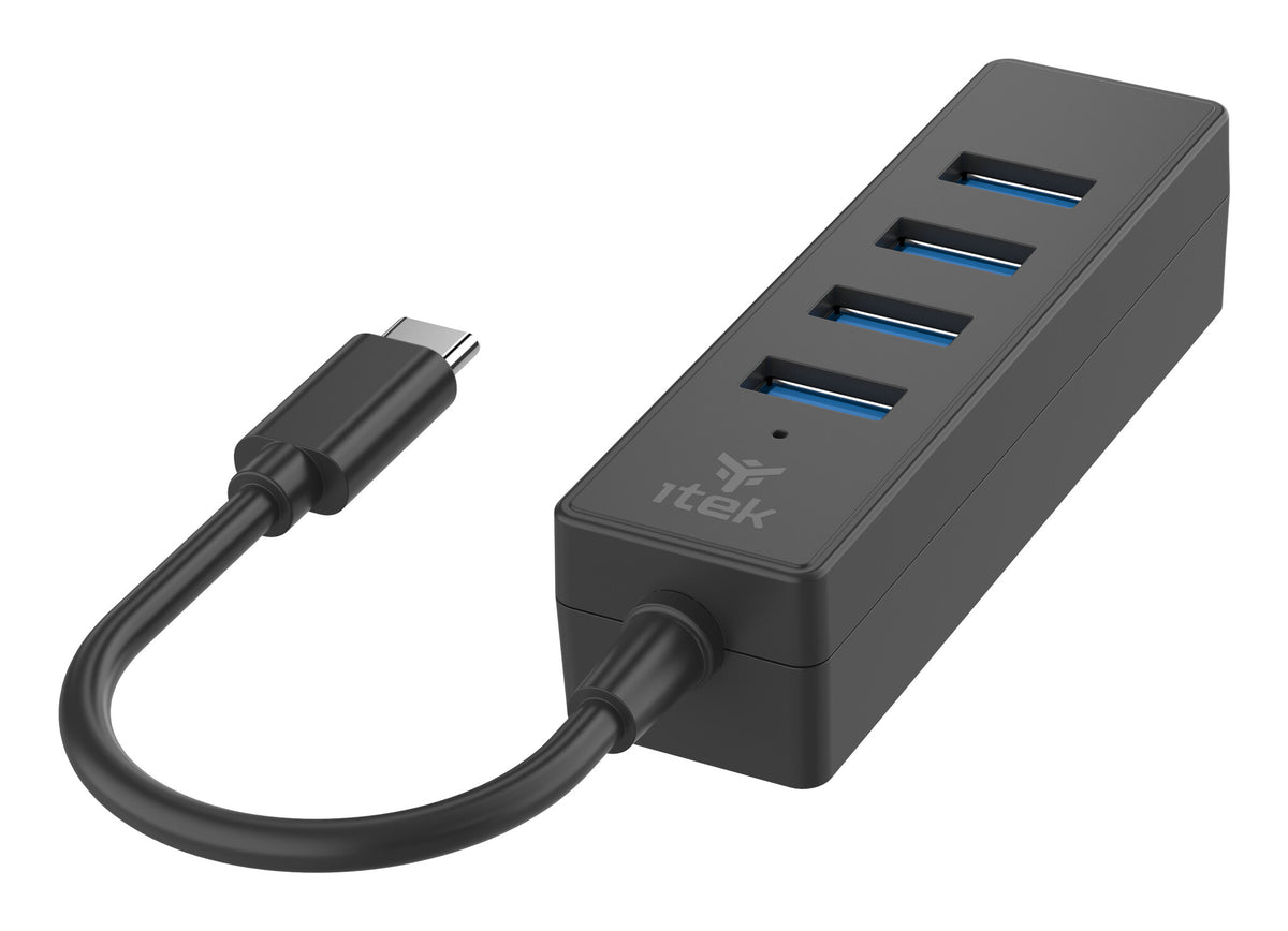 ITEK HUB USB-C maschio- 4xUSB3.0