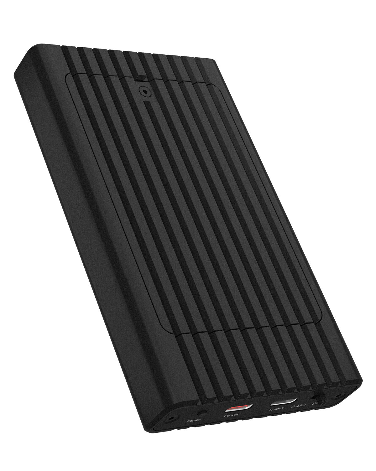 ICY BOX Docking Clone Station- M.2 NVME-  USB3.2 Gen2 Type-C/A- Alluminio-  Black