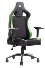 itek Gaming Chair SCOUT PM30 - PVC and Fabric - 4D Armrests - Black Green