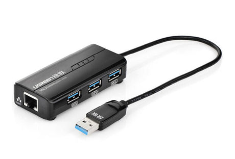 UGREEN HUB USB 3.0 - 4 USB3.0 ports and Gigabit Ethernet adapter