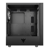 VERTIBRA H210 Case - Gaming Middle Tower- 4x12cm ARGB fan- 2xUSB3- Side Panel Temp Glass