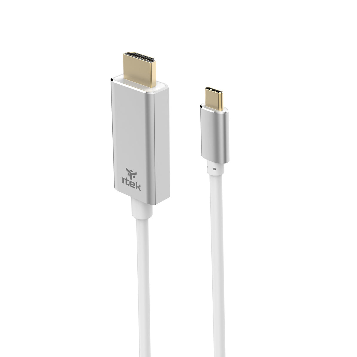 ITEK Cavo USB-C maschio a HDMI maschio- 4k 60Hz- FHD 120Hz  lunghezza 2m- alluminio