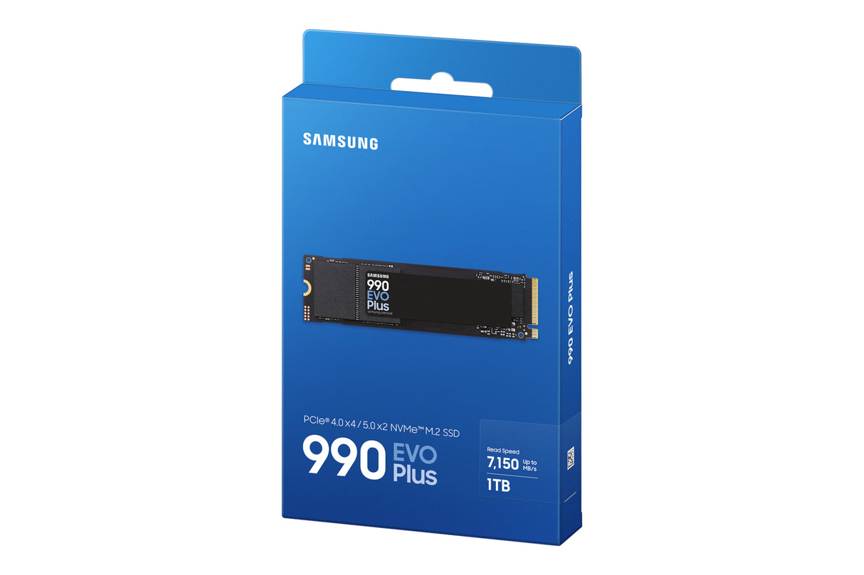 SSD SAMSUNG 990 EVO Plus - 1TB M.2 PCIe Gen4x4 (R7150- W6300)