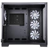 Case DARK CAVE - Gaming Tower- ATX- 4x12cm ARGB fan- 2xUSB3- Type-C- Side &amp; Front Panel Temp Glass