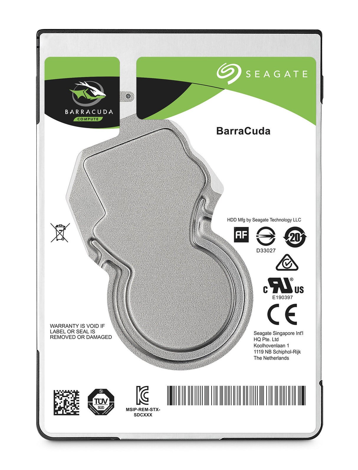 HDD SEAGATE BarraCuda 2.5" SATA3 500GB 128MB 5400RPM