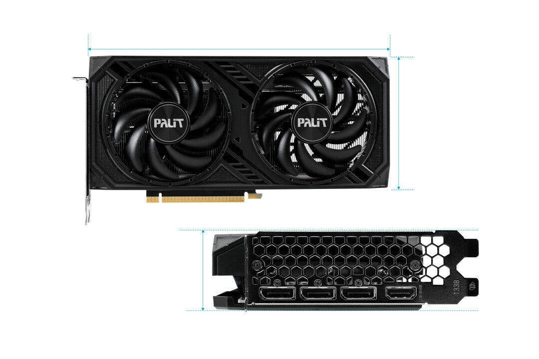 SV Palit GeForce RTX 4060TI Dual 8GB GDDR6 128bit 3xDP HDMI