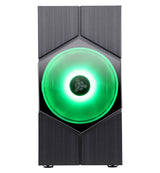 Case VORTEX - Gaming Mini Tower- mATX- 20cm & 12cm ARGB fan- 2xUSB3- Side Panel Temp Glass