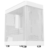 Case PROMESH 35W - Gaming Office Mini Tower mATX- Type-C- 2xUSB3- 3 Lati MESH- White Edition