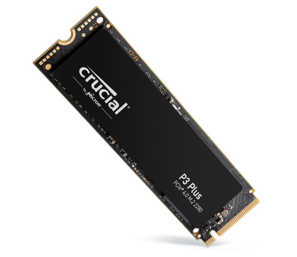 CRUCIAL SSD P3 Plus - 1TB M.2 PCIe Gen4x4 (R5000 - W3600)