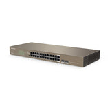 Tenda SWITCH BUSINESS TEG1024F - IEEE 802.3uxab- 24xGE+2SFP- Capacità 48Gbps- Protez fulm 6KV su ogni porta- M1-2-3-4