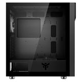 Case MAJES 30 - Gaming Full Tower- 12cm ARGB fan- 2xUSB3- Side Panel Temp Glass