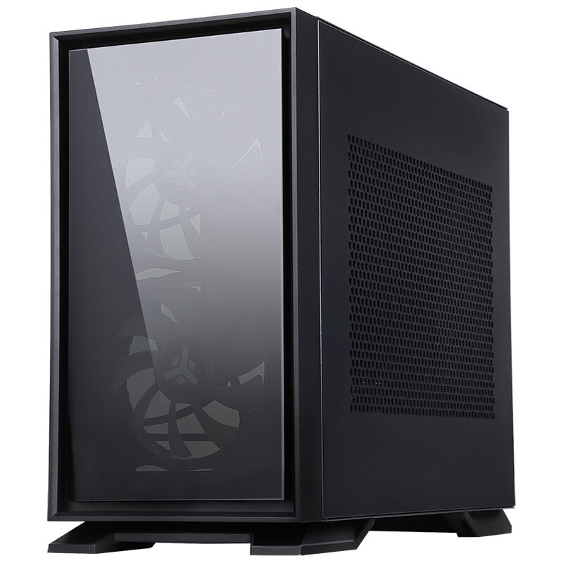 Case GALAXY 2Q - ITX Mini Tower- 2x12cm ARGB fan- 2xUSB3- 2x Front Panel- Side Glass