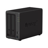 Synology NAS DS723+ 2-Bay 2.5"/3.5"/M.2 SSD/HDD- AMD Ryzen R1600 4GB D4- USB3- 2xRJ45- eSATA