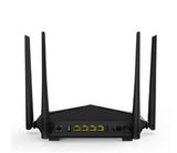 Tenda WIRELESS ROUTER V12 - 802.11b/g/n/ac-802.3-802.3u-802.1Q- 2.4GHz:&lt;20dBm-5GHz:&lt;23dBm- 3LAN 1LAN/WAN 1RJ11 USB2- 4 ant 5dBi