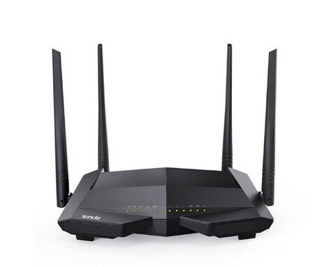 Tenda WIRELESS ROUTER V12 - 802.11b/g/n/ac-802.3-802.3u-802.1Q- 2.4GHz:&lt;20dBm-5GHz:&lt;23dBm- 3LAN 1LAN/WAN 1RJ11 USB2- 4 ant 5dBi