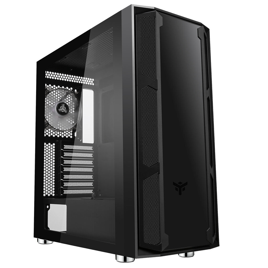 Case MAJES 20 EVO - Gaming Full Tower- 2x20cm ARGB fan- USB3- Front & Side Panel Temp Glass