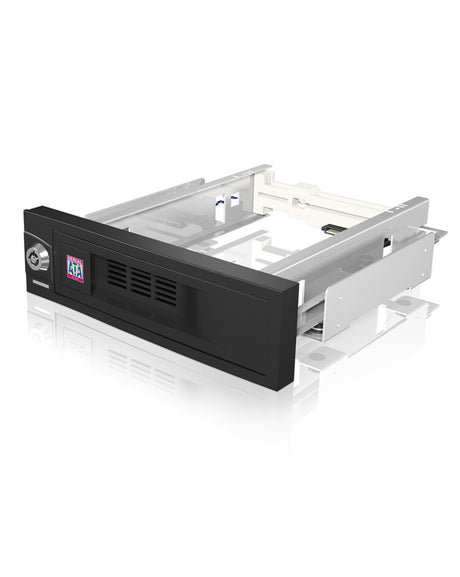 ICY BOX Mobile Rack- 1xHDD 3.5" SATA with 1xSATA Host- Steel- Trayless