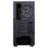 Case SIISBE 3.0 - Gaming Middle Tower- 3x12cm ARGB fan- USB3- Side Panel Temp Glass with hinge