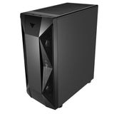 Case THE ROCK EVO - Gaming Middle Tower- USB3- 12cm ARGB fan- Side Panel Temp Glass