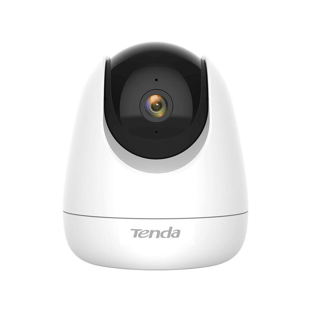 Tenda IP Camera CP6 - Security Pan/Tilt Camera 1080P- Micro SD up to 128GB- DC 9V=1A- Internal Antenna-Wireless