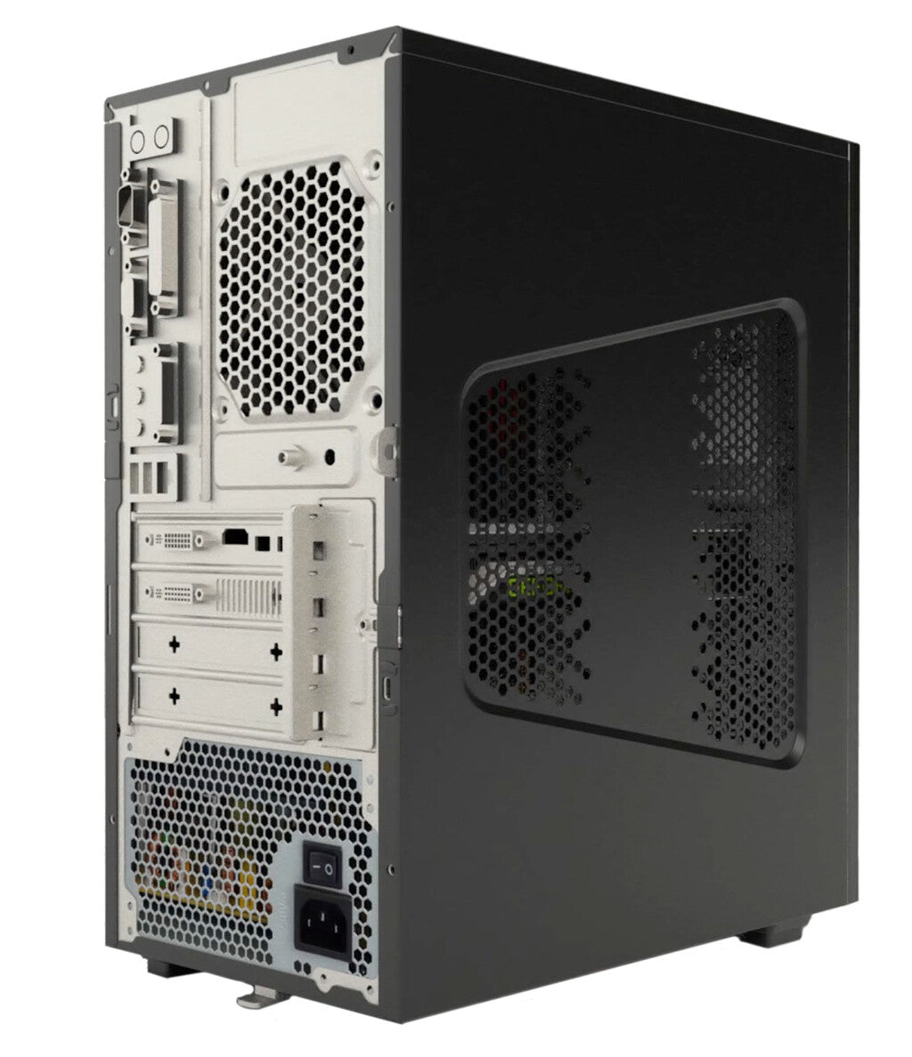 Case SMALLCOM-B - Mini Tower- mATX- 2xUSB3- 2XUSB2- Brushed