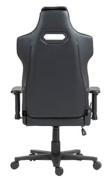 itek Gaming Chair SHUTTLE PM66 - PVC e Tessuto- Braccioli 3D- Nero Nero