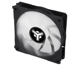 Kit 3x Ventola per case UW12 Black - 12cm- ARGB Sync 5V 3pin- 4pin PWM- Senza fili